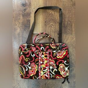 Vera Bradley quilted floral laptop case